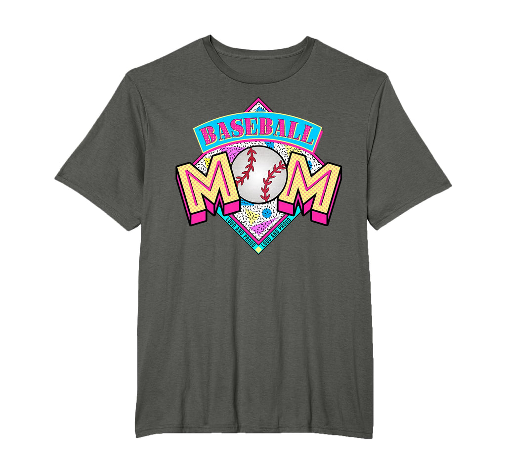 Baseball Mom Baseball Lover T-Shirt - Casual Everyday Wear for Adults - T-Shirt, Sweatshirt, Hoodie