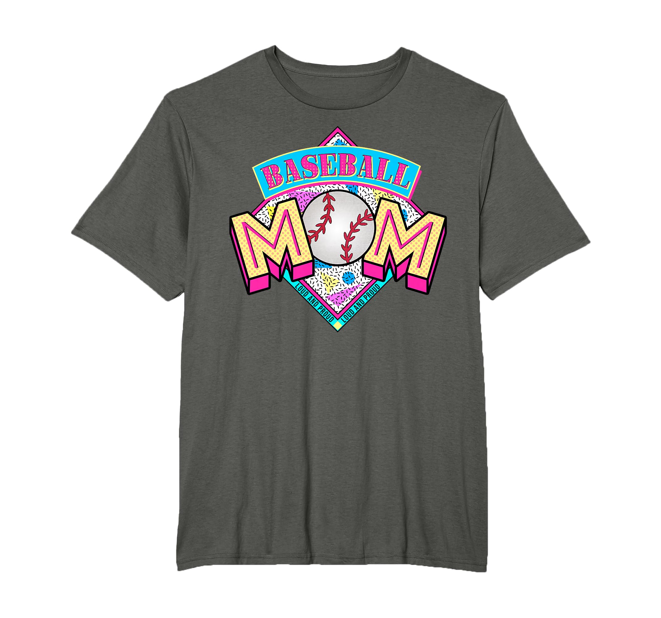 Baseball Mom Baseball Lover T-Shirt - Casual Everyday Wear for Adults - T-Shirt, Sweatshirt, Hoodie