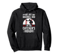 Im Baseball Catcher Dad Baseball Hoodie - Minimalist Print for Adults - T-Shirt, Sweatshirt, Hoodie
