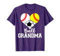 Ball Grandma Funny Baseball T-Shirt - Fun Novelty Design Men Women - T-Shirt, Sweatshirt, Hoodie