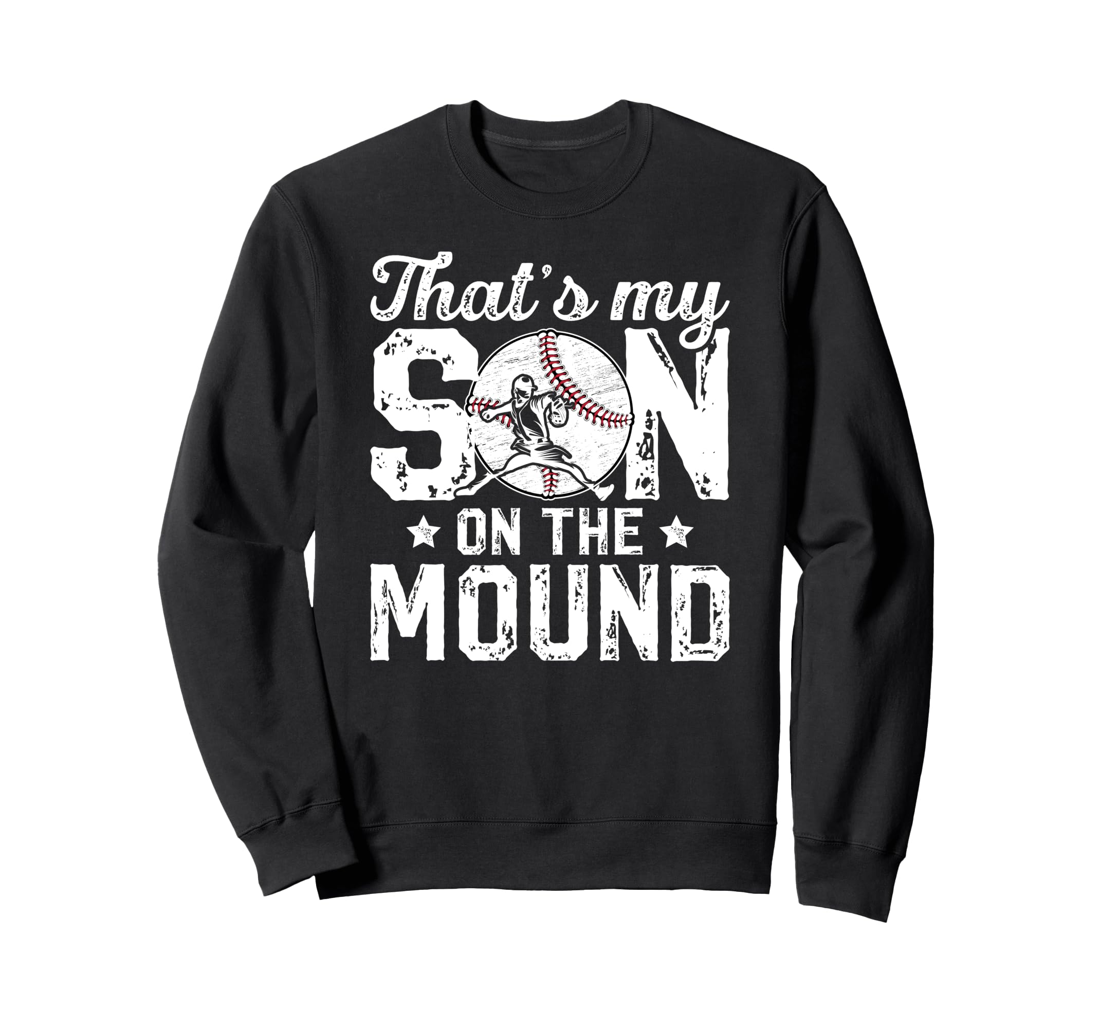 Thats My Son Baseball Pitcher Sweatshirt - Aesthetic Graphic for Adults - T-Shirt, Sweatshirt, Hoodie