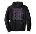 Baseball Senior Night Baseball Hoodie - Fun Novelty Design for Adults - T-Shirt, Sweatshirt, Hoodie