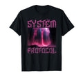 Dystopian Cityscape Vaporwave T-Shirt - Trendy Graphic for Adults - T-Shirt, Sweatshirt, Hoodie
