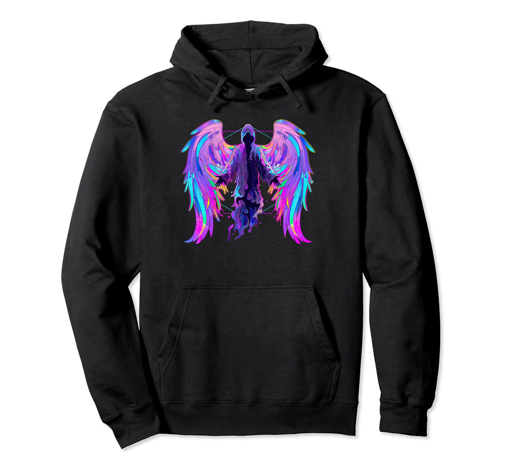 Pastel Goth Archangel Vaporwave Hoodie - Fun Novelty Design for Adults - T-Shirt, Sweatshirt, Hoodie