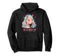 Goth Grunge Demon Anime Waifu Hoodie - Casual Everyday Wear for Adults - T-Shirt, Sweatshirt, Hoodie