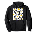 Daisy Flower Floral Pattern Hoodie - Fun Novelty Design for Adults - T-Shirt, Sweatshirt, Hoodie