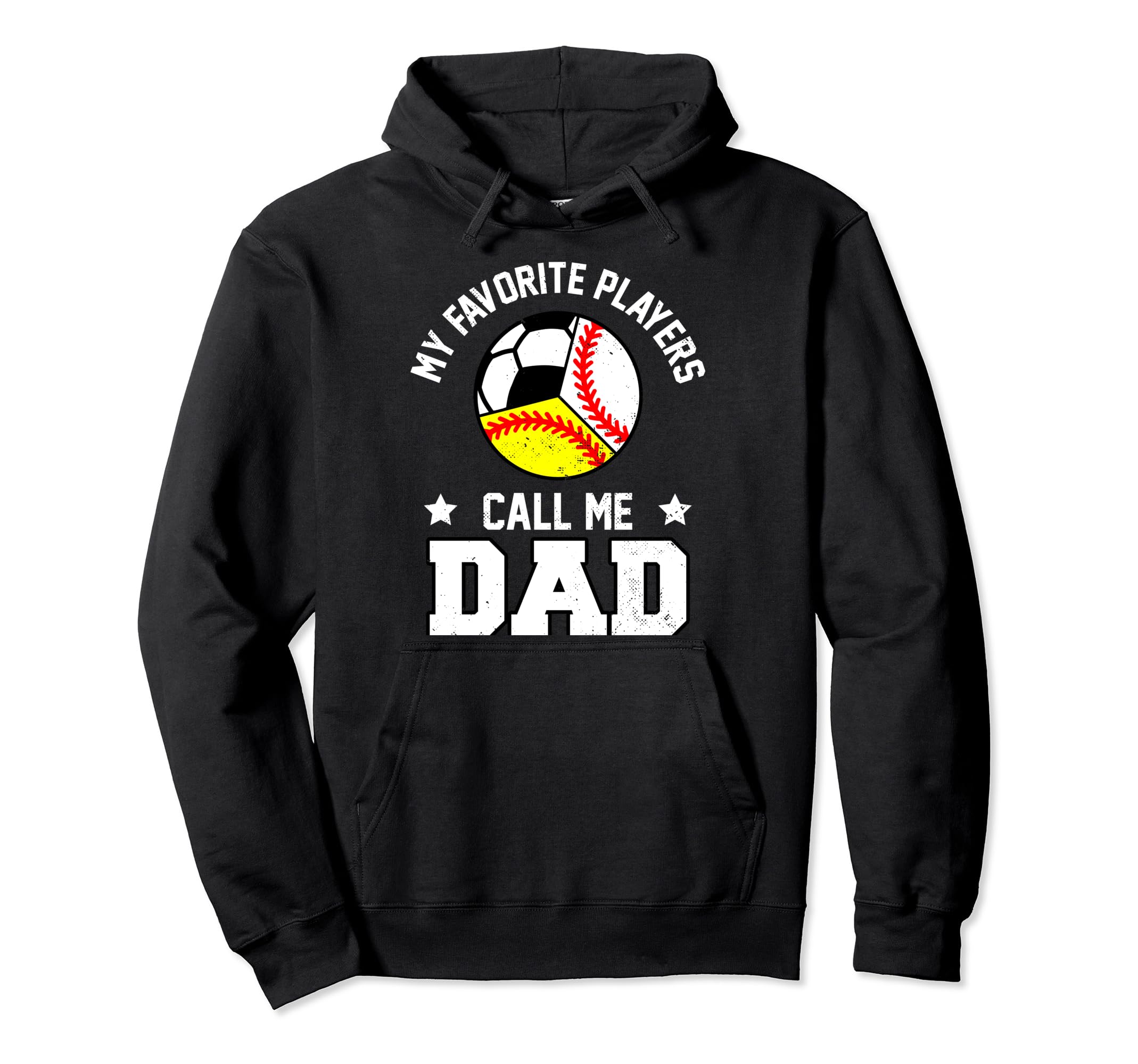 My Favorites Baseball Softball Soccer Hoodie - Fun Novelty Design Unisex - T-Shirt, Sweatshirt, Hoodie