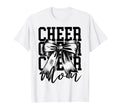 Cheer Mom Coquette Bow Game Day T-Shirt - Casual Everyday Wear Unisex - T-Shirt, Sweatshirt, Hoodie