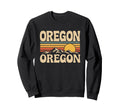 Oregon Mountain Sunset 70S State Sweatshirt - Fun Novelty Design Unisex - T-Shirt, Sweatshirt, Hoodie