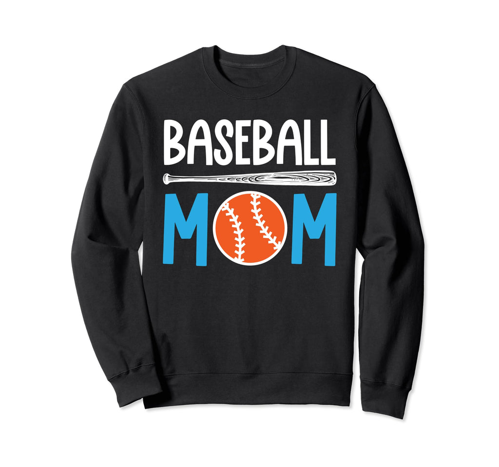 Baseball Mom Leopard Baseball Mama Sweatshirt - Unique Graphic for Adults - T-Shirt, Sweatshirt, Hoodie