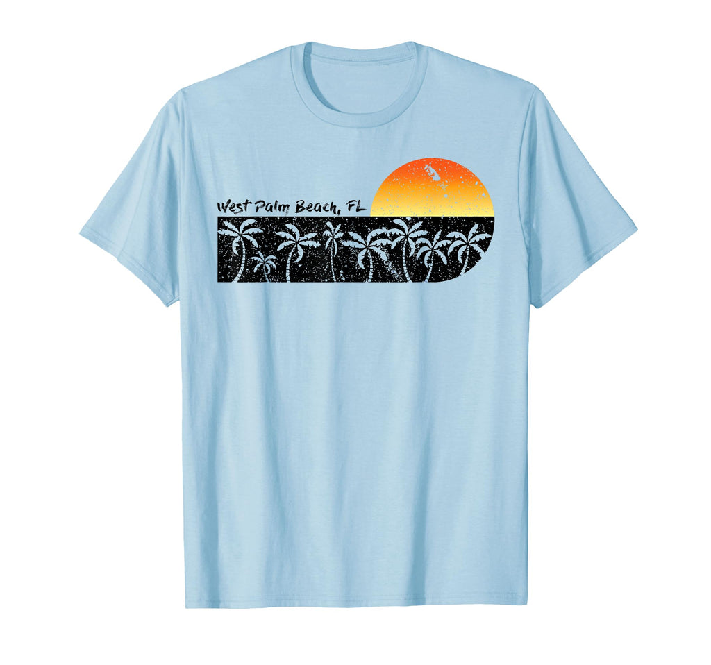 West Palm Beach Florida Beach Sunset T-Shirt - Trendy Graphic Men Women - T-Shirt, Sweatshirt, Hoodie