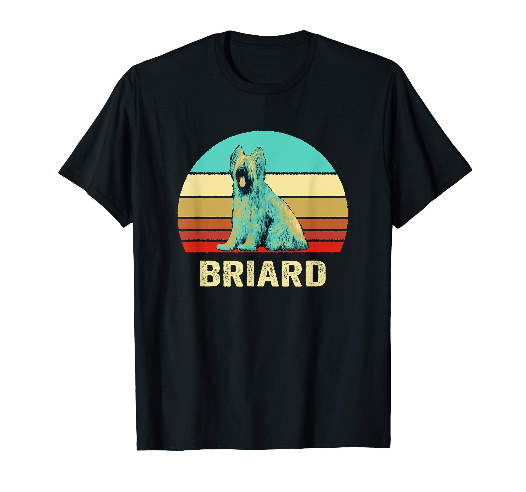 Sunset Briard T-Shirt - Streetwear Style Unisex - T-Shirt, Sweatshirt, Hoodie