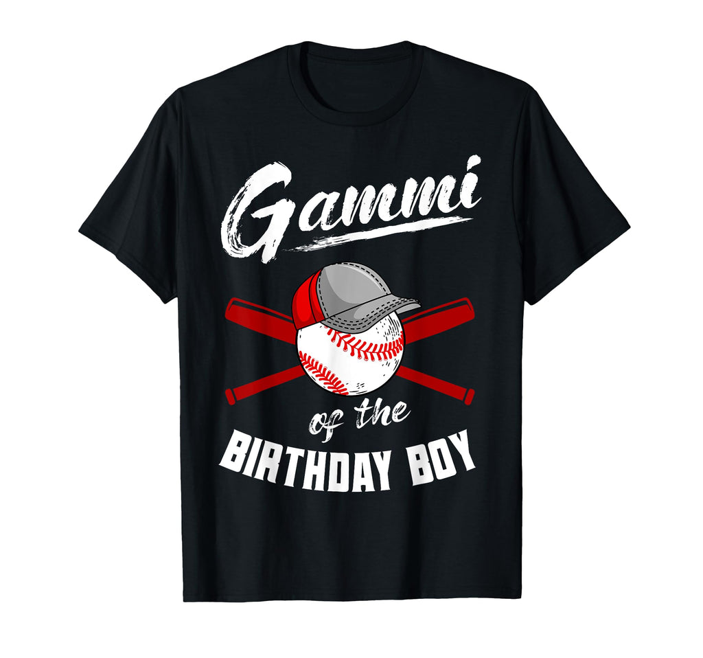 Gammi Birthday Baseball Bday Party T-Shirt - Graphic Print for Adults - T-Shirt, Sweatshirt, Hoodie