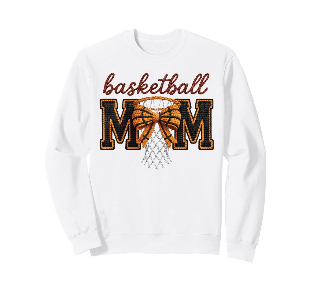 Basketball Mom Biggest Fan Game Sweatshirt - Custom Art Print Men Women - T-Shirt, Sweatshirt, Hoodie