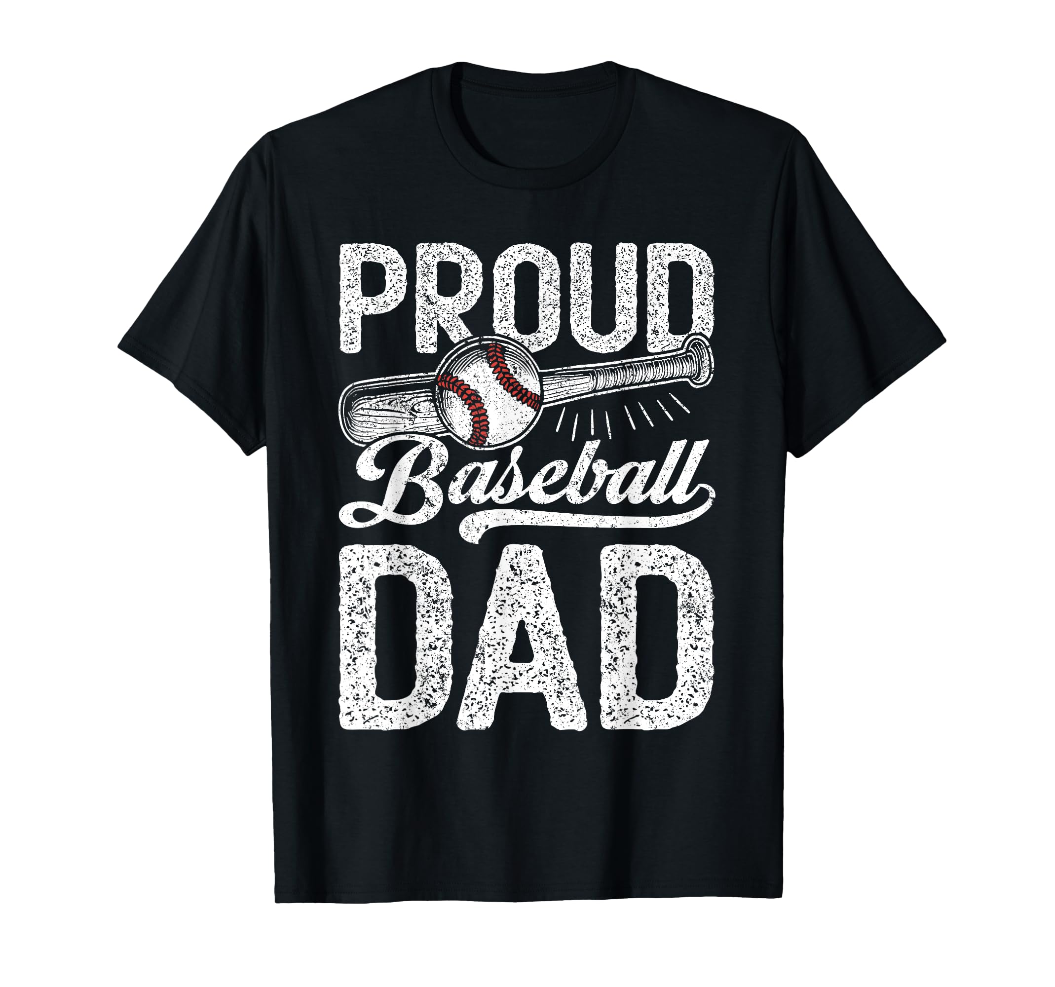 Dad Baseball Proud Baseball Dad Son T-Shirt - Novelty Apparel Men Women - T-Shirt, Sweatshirt, Hoodie