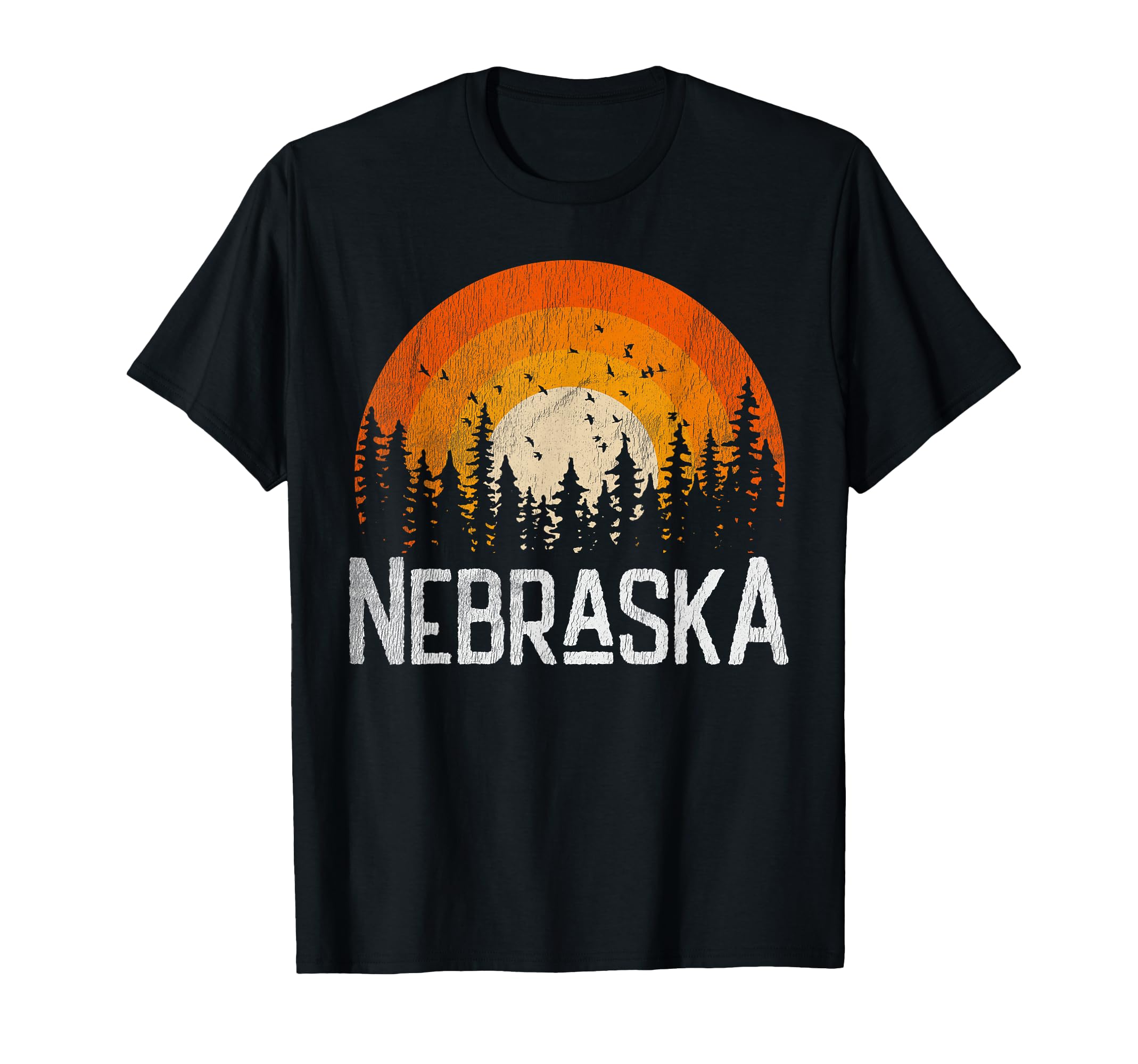Nebraska 70S 80S T-Shirt - Unique Graphic Men Women - T-Shirt, Sweatshirt, Hoodie
