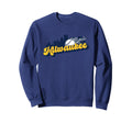 Milwaukee Baseball City Skyline Sweatshirt - Minimalist Print Men Women - T-Shirt, Sweatshirt, Hoodie