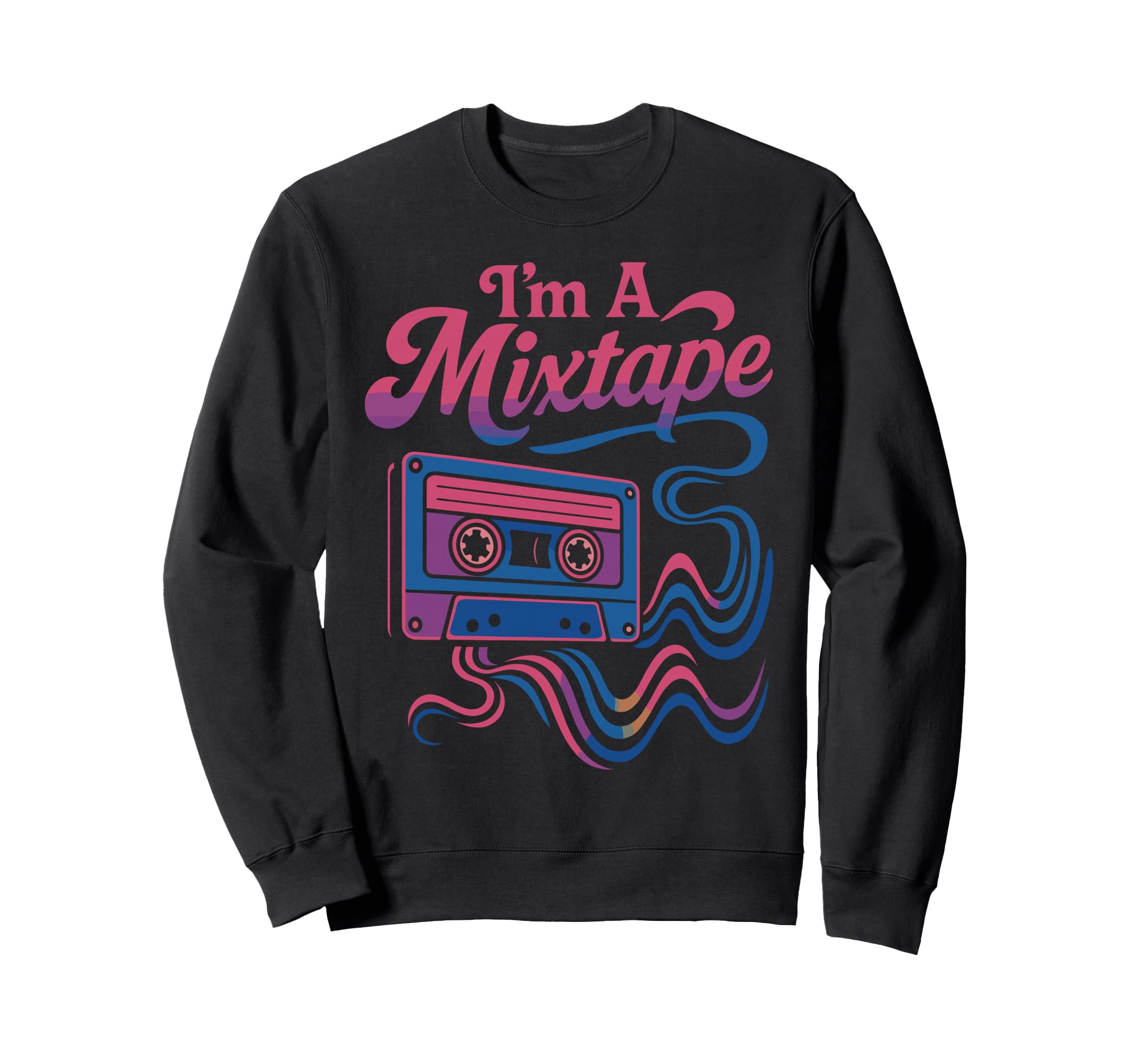 Bisexual Bi Pride Flag Colors Tape Sweatshirt - Graphic Print Men Women - T-Shirt, Sweatshirt, Hoodie