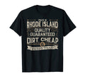 Funny Made Rhode Island Distressed T-Shirt - Casual Everyday Wear Men Women - T-Shirt, Sweatshirt, Hoodie