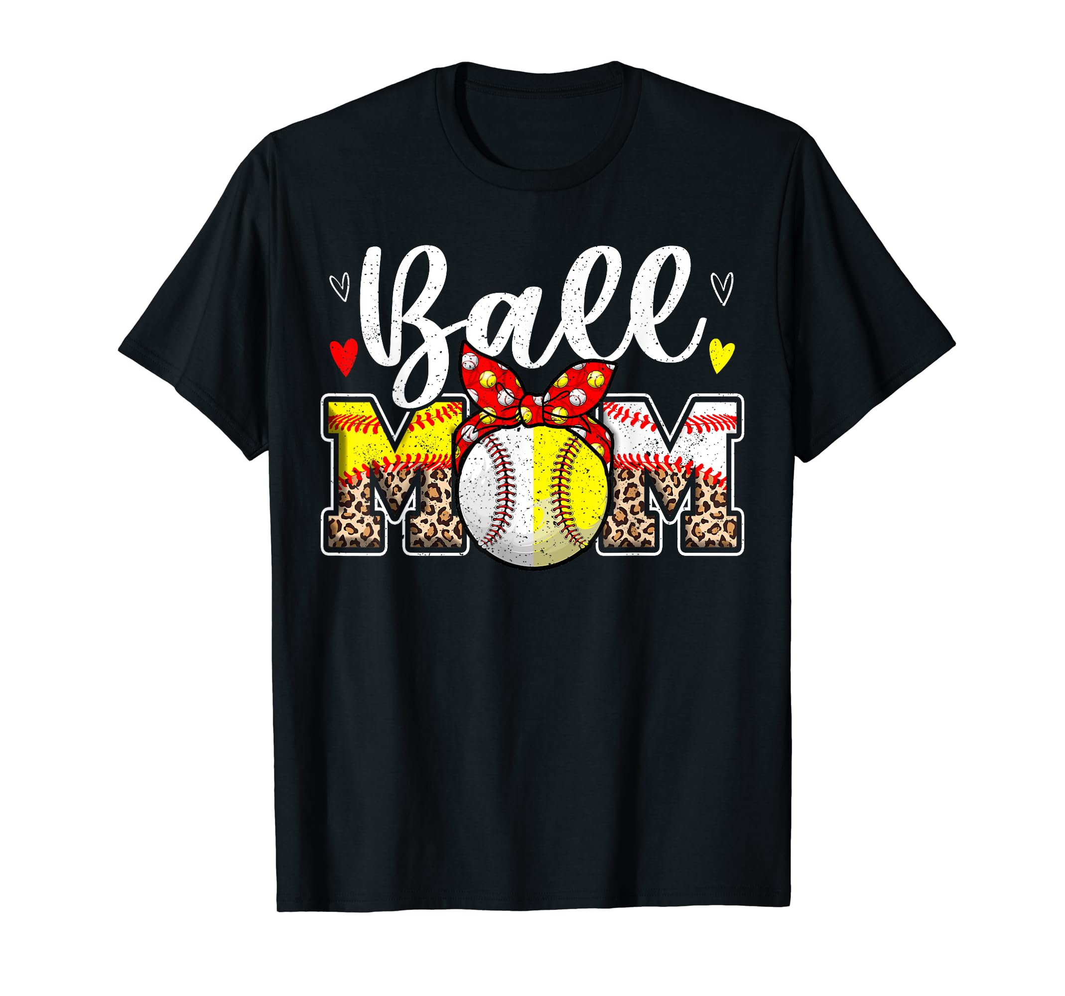Funny Ball Mom Baseball Softball Mom T-Shirt - Unique Graphic Men Women - T-Shirt, Sweatshirt, Hoodie