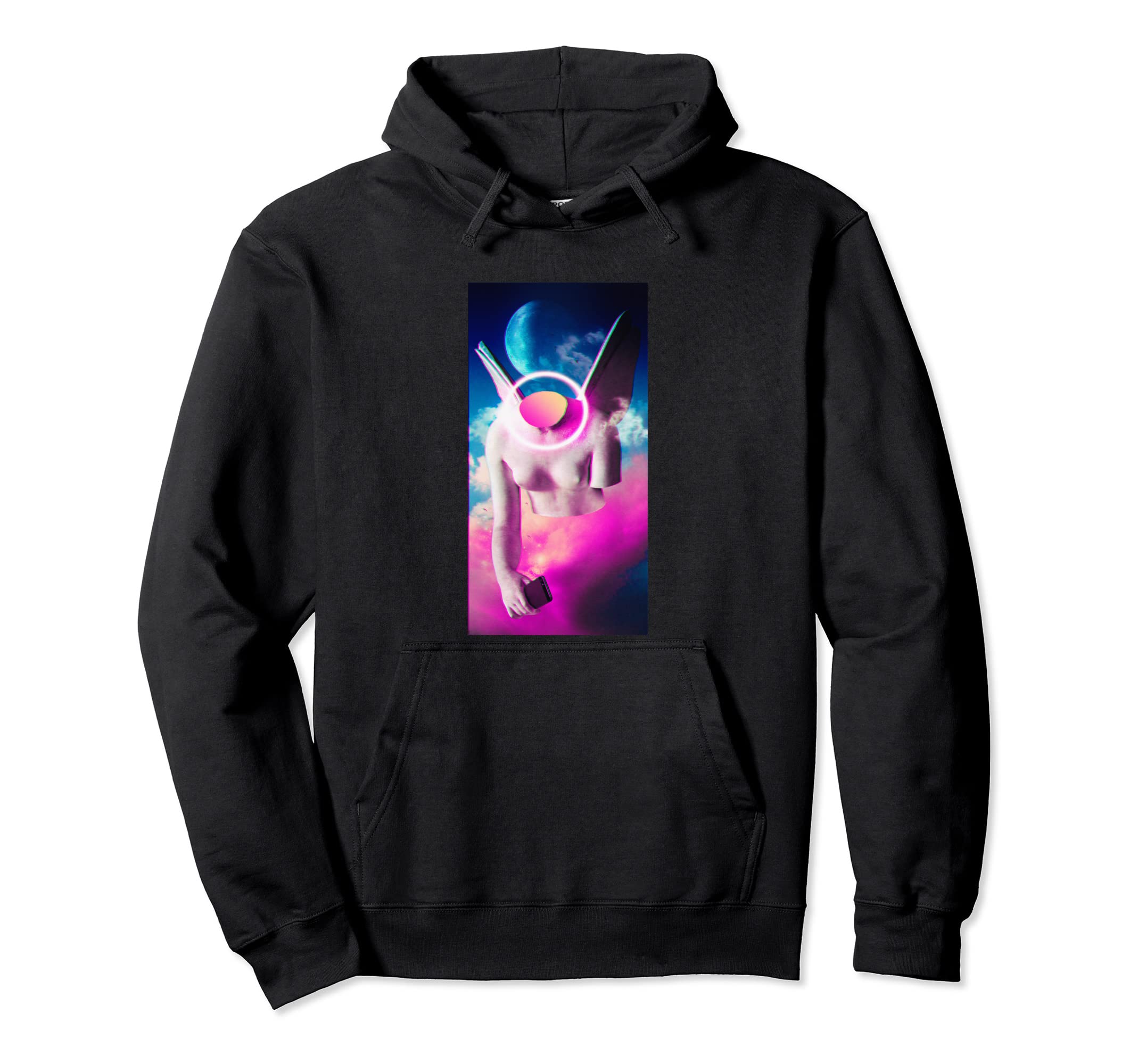 Aesthetic Vaporwave Synthwave Hoodie - Novelty Apparel for Adults - T-Shirt, Sweatshirt, Hoodie