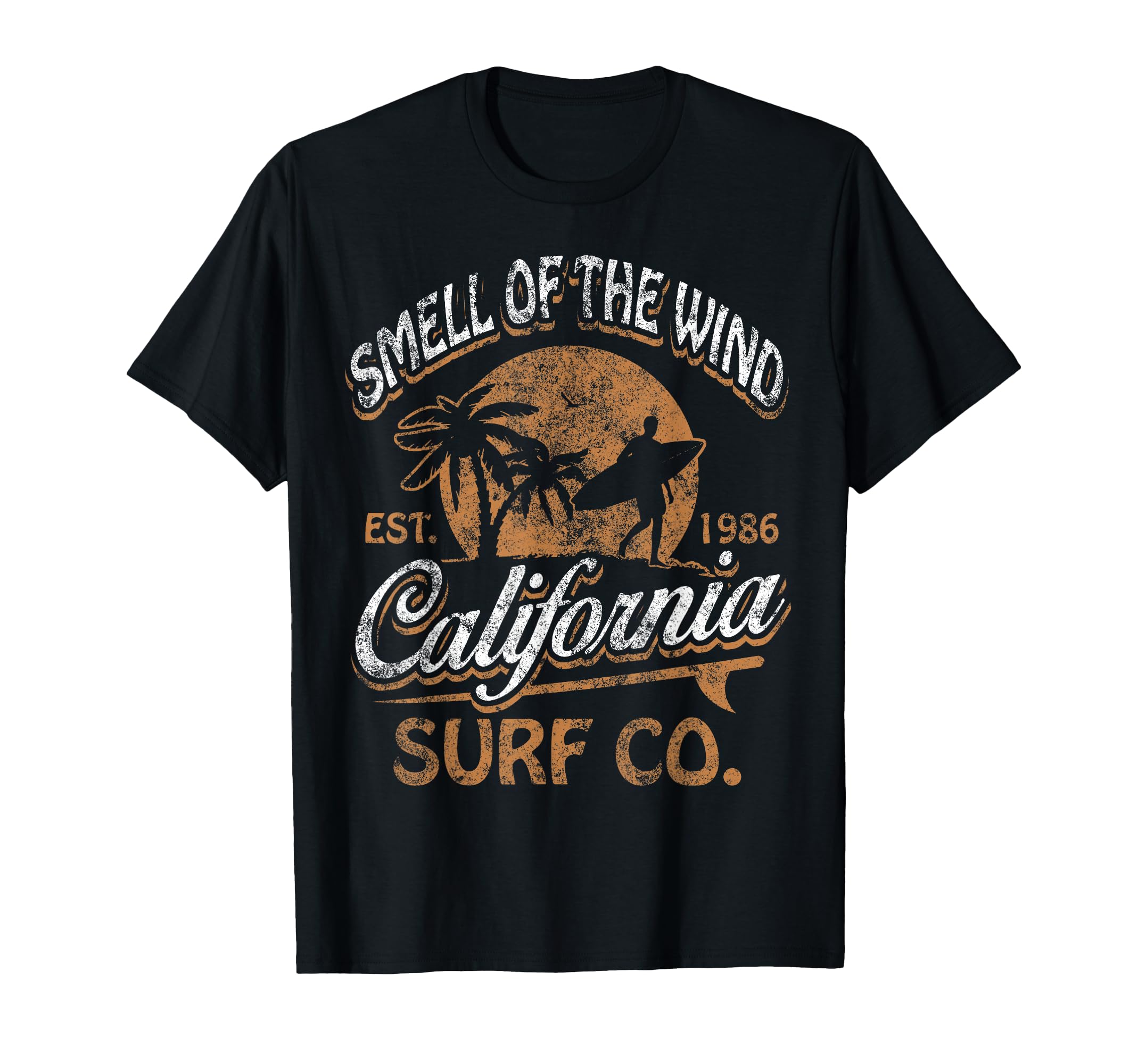 California Surf Co Sunset T-Shirt - Trendy Graphic Unisex - T-Shirt, Sweatshirt, Hoodie