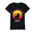 Womens Best Cat Mom Ever Sunset T-Shirt - Custom Art Print Men Women - T-Shirt, Sweatshirt, Hoodie