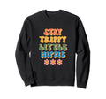 Stay Trippie Little Hippie Sweatshirt - Casual Everyday Wear for Adults - T-Shirt, Sweatshirt, Hoodie