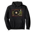 Vinyl Record Player Hoodie - Minimalist Print Men Women - T-Shirt, Sweatshirt, Hoodie