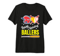 Busy Raising Ballers Softball And T-Shirt - Novelty Apparel for Adults - T-Shirt, Sweatshirt, Hoodie
