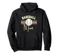 Baseball Mom Fun Hoodie - Casual Everyday Wear Men Women - T-Shirt, Sweatshirt, Hoodie