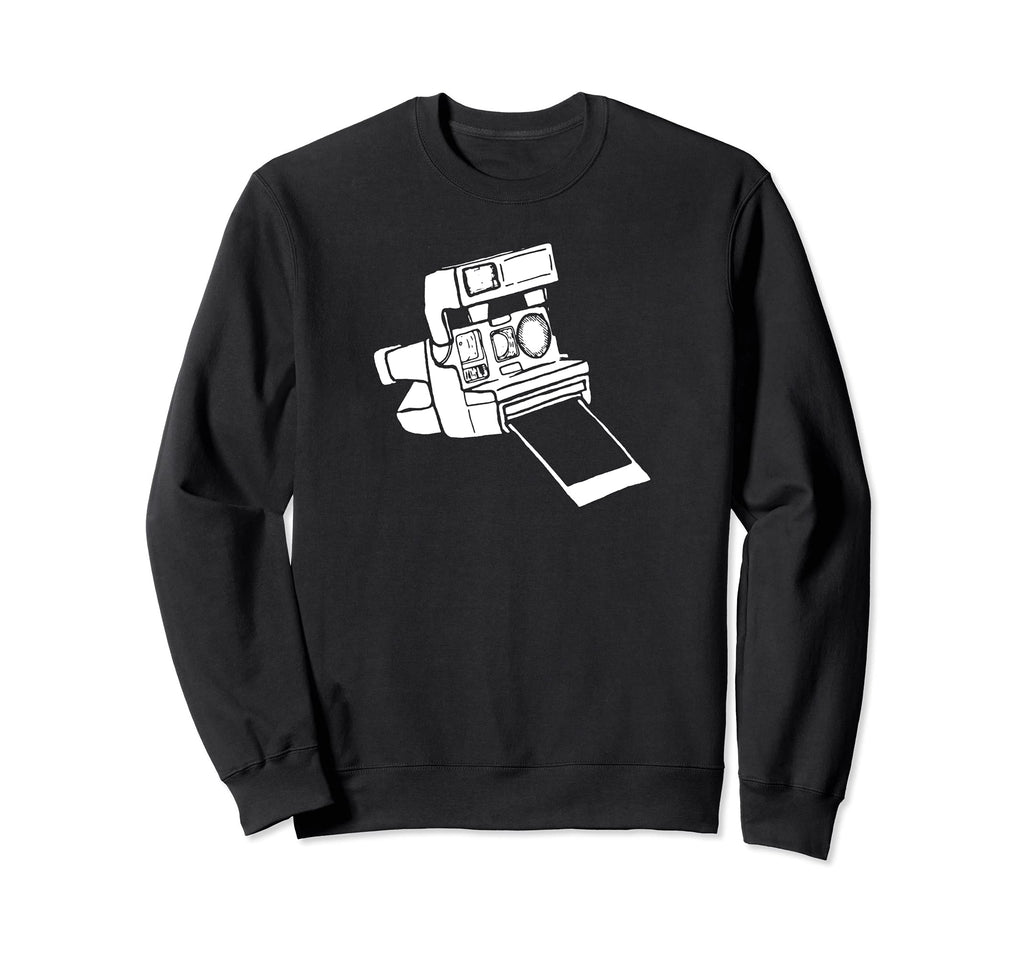 Instant Camera Eighties Sweatshirt - Aesthetic Graphic Men Women - T-Shirt, Sweatshirt, Hoodie