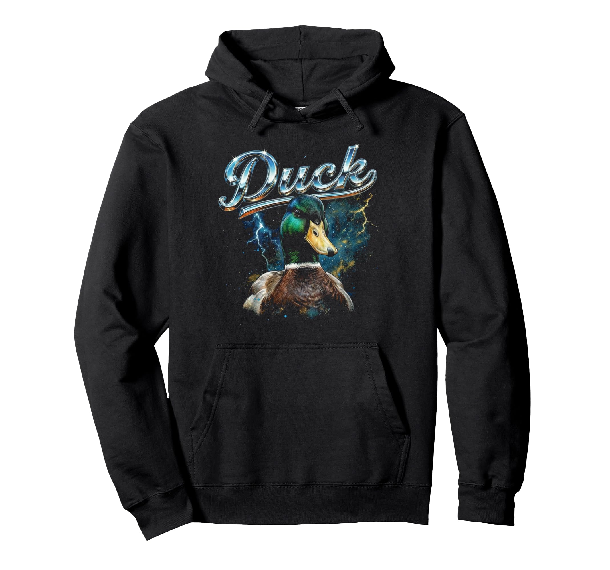Duck 90S Funny Duck 80S Farm Birds Lover Hoodie - Novelty Apparel Men Women - T-Shirt, Sweatshirt, Hoodie