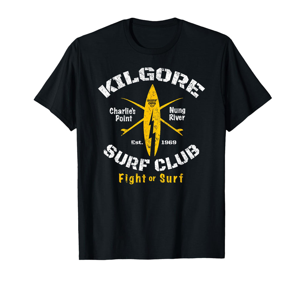 Surf Ops Kilgore Surf Club Surf Or T-Shirt - Streetwear Style for Adults - T-Shirt, Sweatshirt, Hoodie
