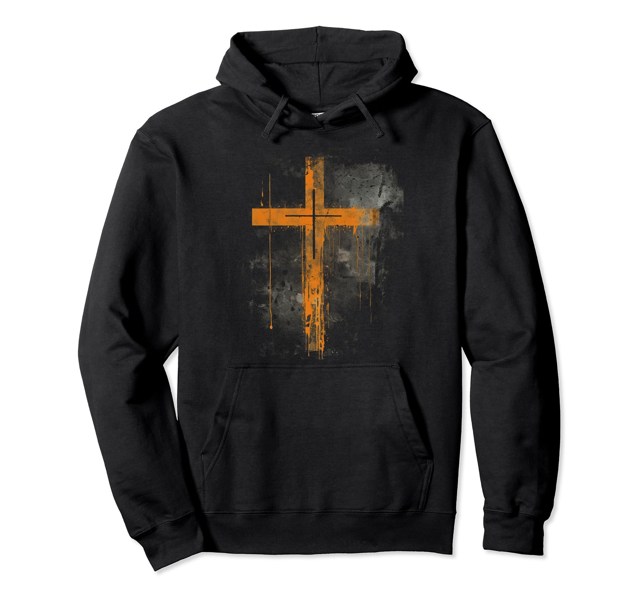 Cross Distressed 90S Goth Grunge Vibes 15 Hoodie - Novelty Apparel Unisex - T-Shirt, Sweatshirt, Hoodie