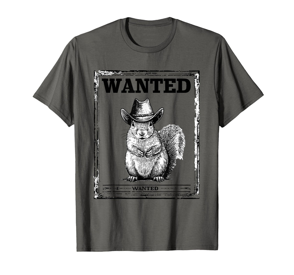 Country Cowboy Squirrel Rodeo Cowgirl T-Shirt - Custom Art Print Unisex - T-Shirt, Sweatshirt, Hoodie