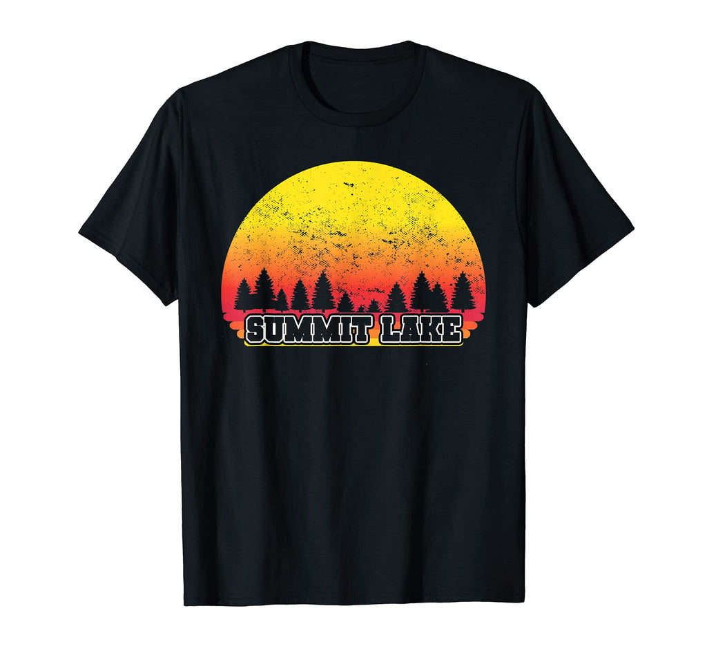 Summit Lake Indiana Scenic Sunset T-Shirt - Trendy Graphic Unisex - T-Shirt, Sweatshirt, Hoodie