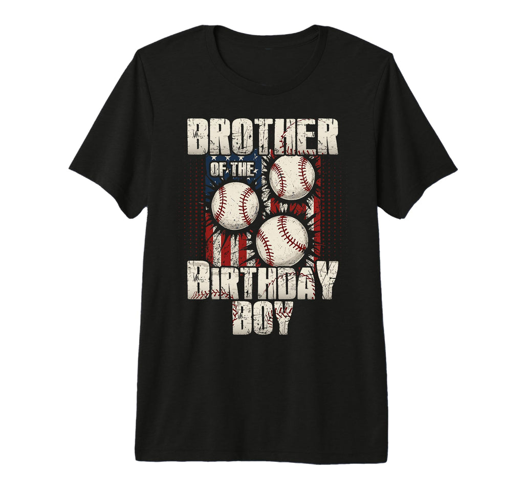 Brother Birthday Matching Baseball T-Shirt - Minimalist Print Unisex - T-Shirt, Sweatshirt, Hoodie