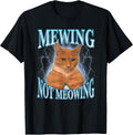 Funny Cat Lover Mewing Graphic - Adult & Kids T-Shirts, Sweatshirts & Hoodies apparel design preview 1