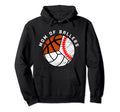 Mom Ballers Funny Baseball Volleyball Hoodie - Minimalist Print Men Women - T-Shirt, Sweatshirt, Hoodie