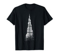 Dubai Burj Khalifa Skyline I Love T-Shirt - Minimalist Print Men Women - T-Shirt, Sweatshirt, Hoodie