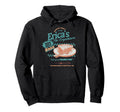 80S Diner Ericas Pie Emporium Eat Your Damn Hoodie - Graphic Print Unisex - T-Shirt, Sweatshirt, Hoodie