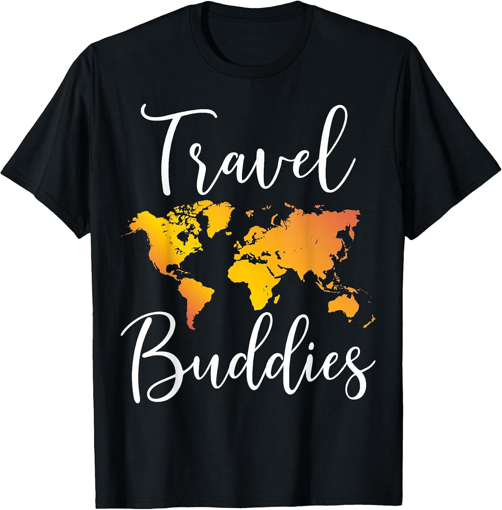 Travel Buddies Funny - Adult & Kids T-Shirts, Sweatshirts & Hoodies apparel design preview 1