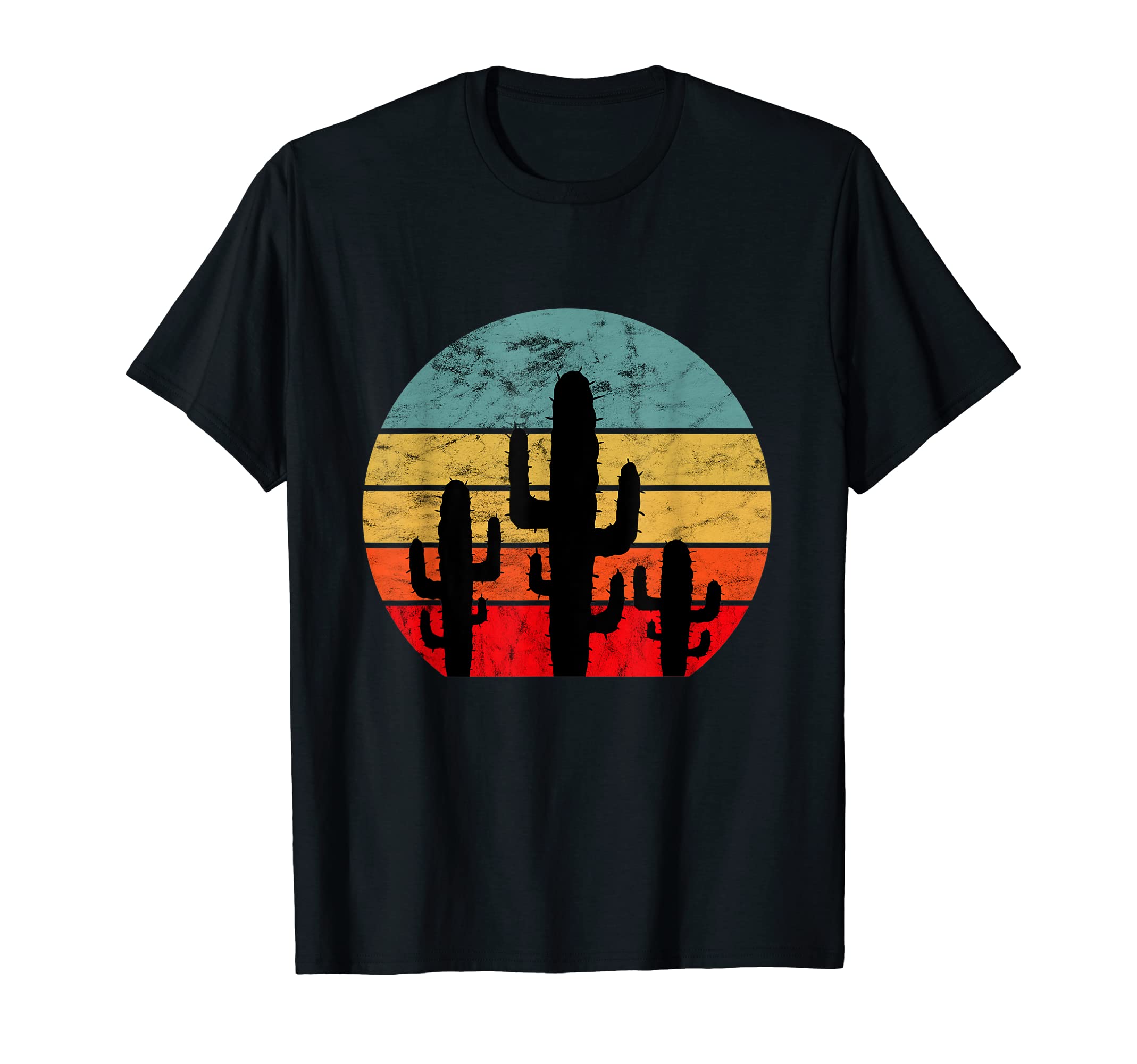 Cactus Plant Succulent Sunset Cacti T-Shirt - Novelty Apparel for Adults - T-Shirt, Sweatshirt, Hoodie