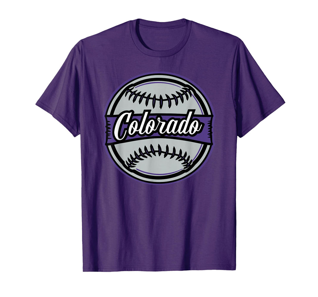 Colorado Baseball T-Shirt - Minimalist Print for Adults - T-Shirt, Sweatshirt, Hoodie