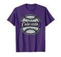 Colorado Baseball T-Shirt - Minimalist Print for Adults - T-Shirt, Sweatshirt, Hoodie