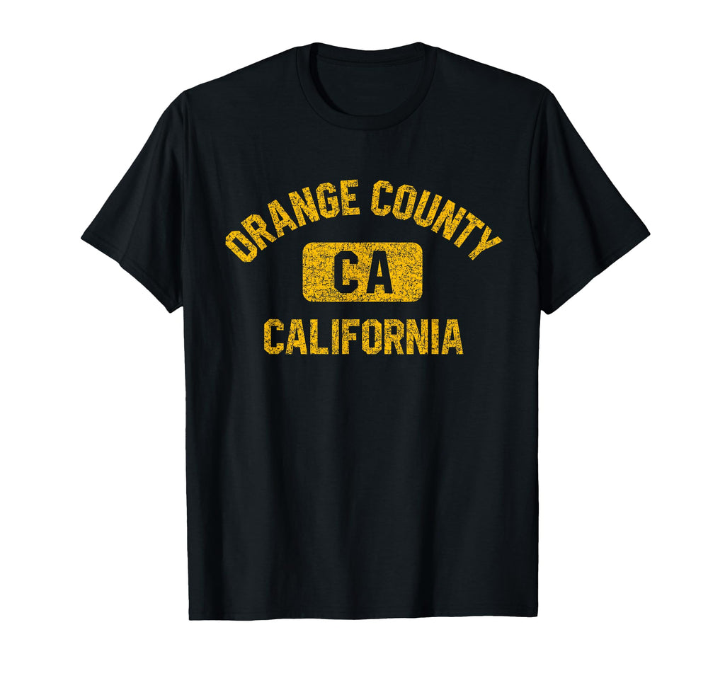 Orange County California Gym T-Shirt - Aesthetic Graphic Men Women - T-Shirt, Sweatshirt, Hoodie