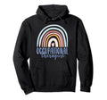 Occupational Therapy Worker Ot Boho Hoodie - Novelty Apparel for Adults - T-Shirt, Sweatshirt, Hoodie