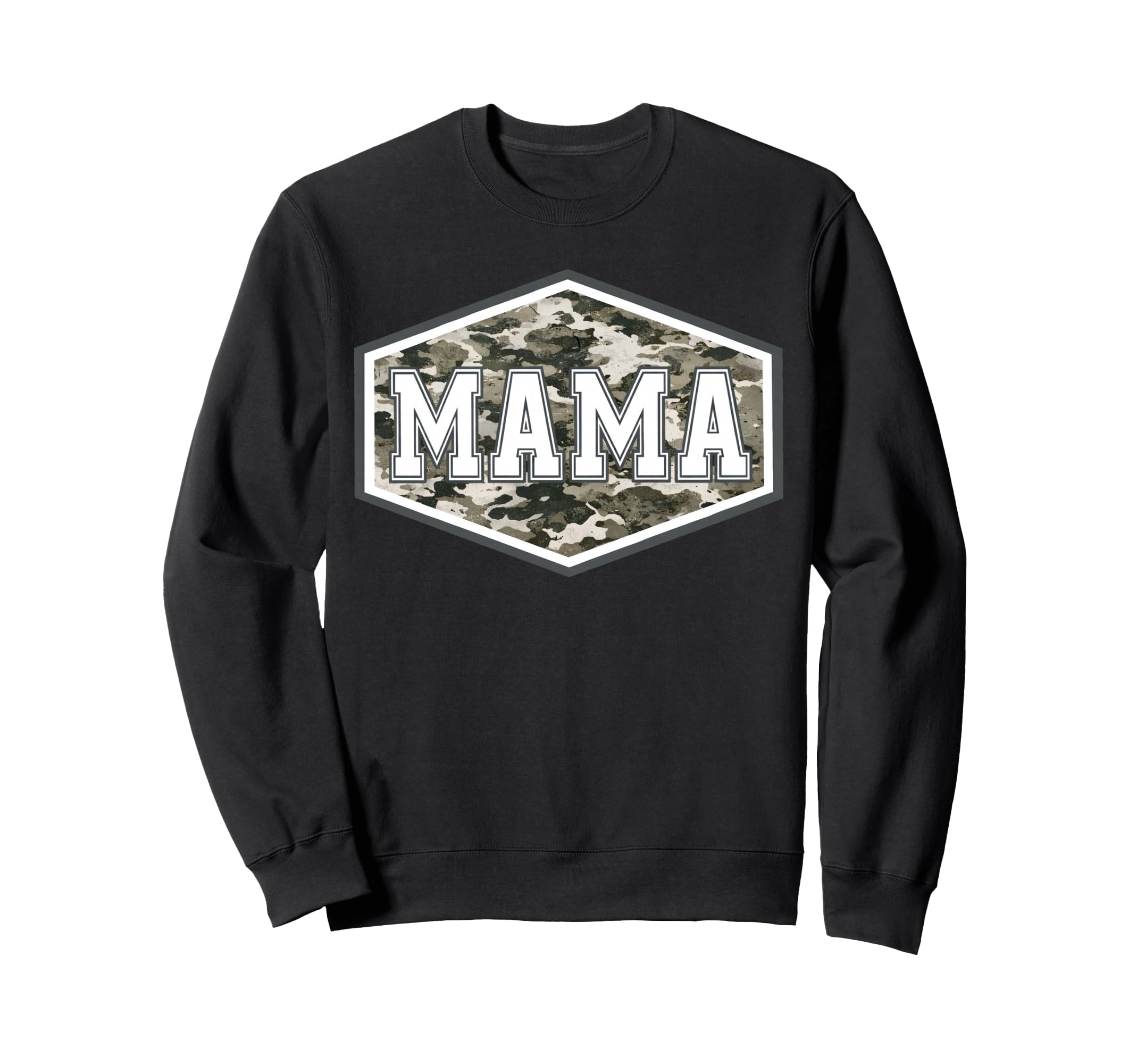2 Sided Camo Baseball Home Plate Sweatshirt - Minimalist Print for Adults - T-Shirt, Sweatshirt, Hoodie