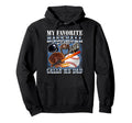 Baseball Player Calls Me Dad Hoodie - Casual Everyday Wear Men Women - T-Shirt, Sweatshirt, Hoodie